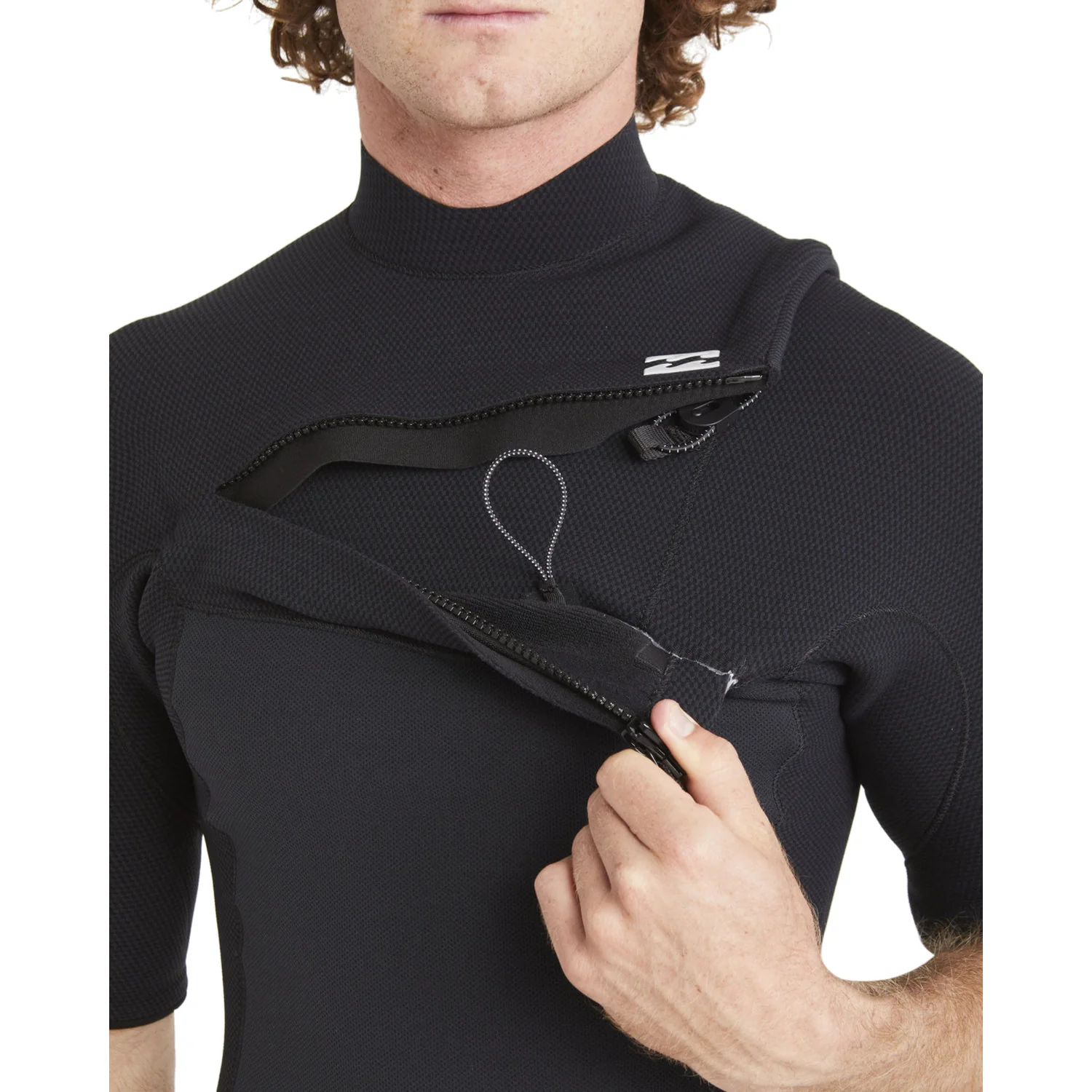 Billabong | Shorty à Manches Courtes Homme Revo Natural Chest Zip - 2/2mm - Image 5