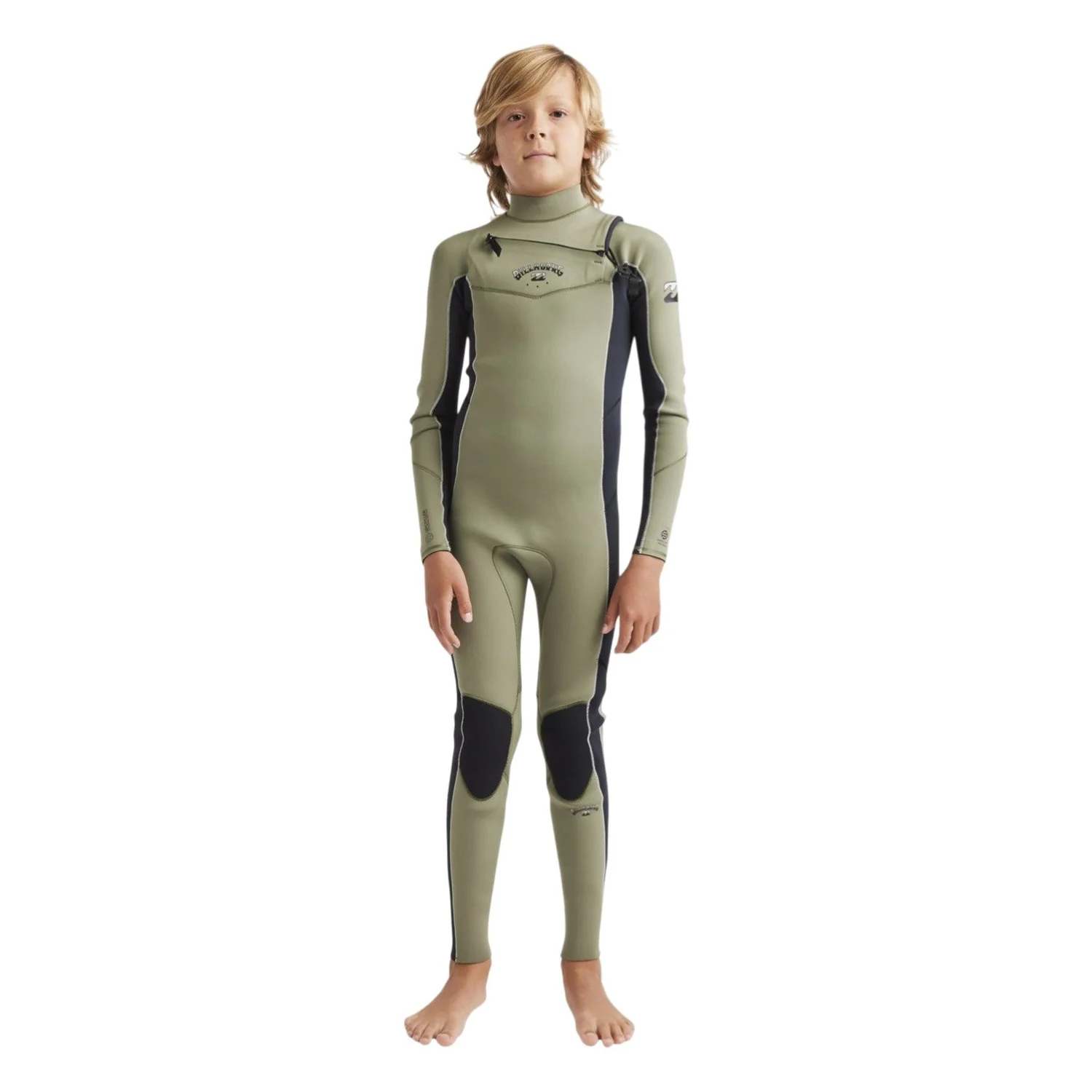 Billabong | Combinaison Intégrale Garçon Absolute Natural Chest Zip - 3/2mm - Image 2