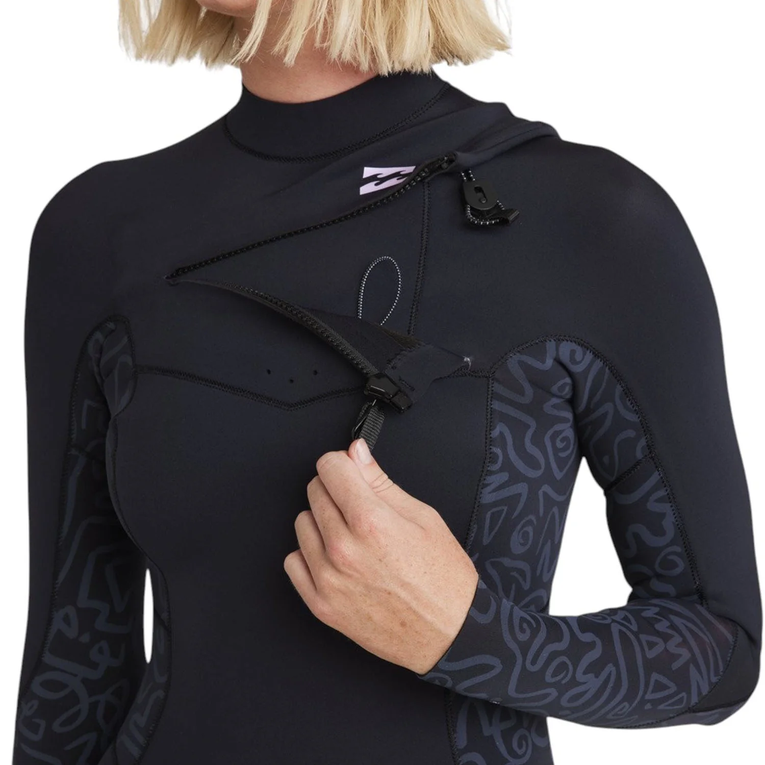 Billabong | Combinaison Intégrale Femme Synergy Natural Chest Zip - 3/2mm - Image 11