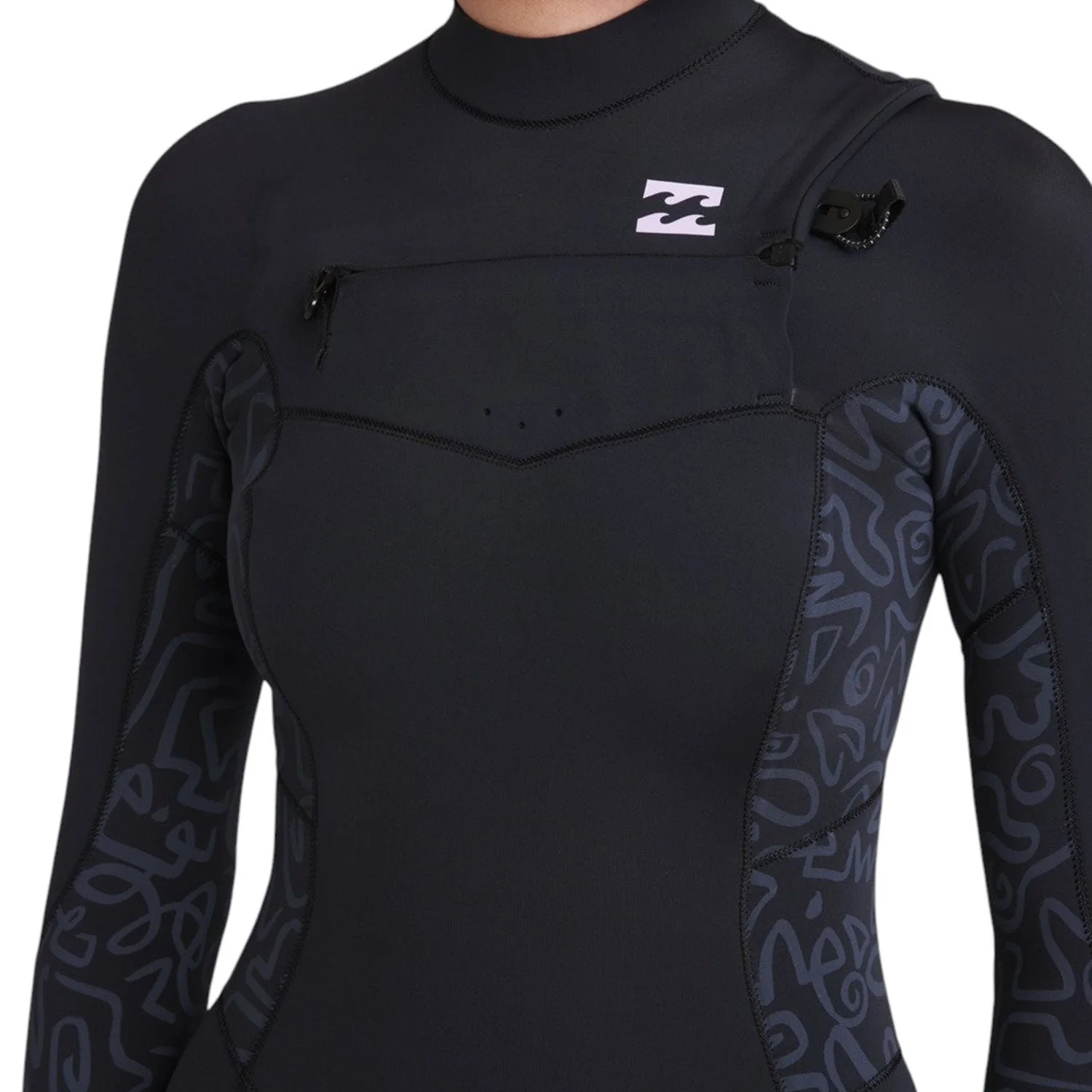 Billabong | Combinaison Intégrale Femme Synergy Natural Chest Zip - 3/2mm - Image 7