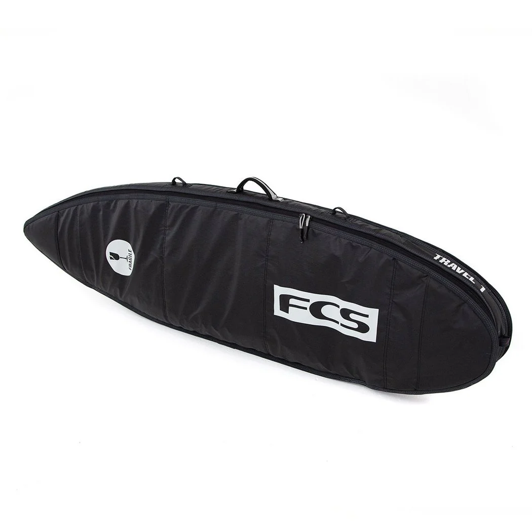 FCS | Travel 1 Funboard Black/Grey - Image 3