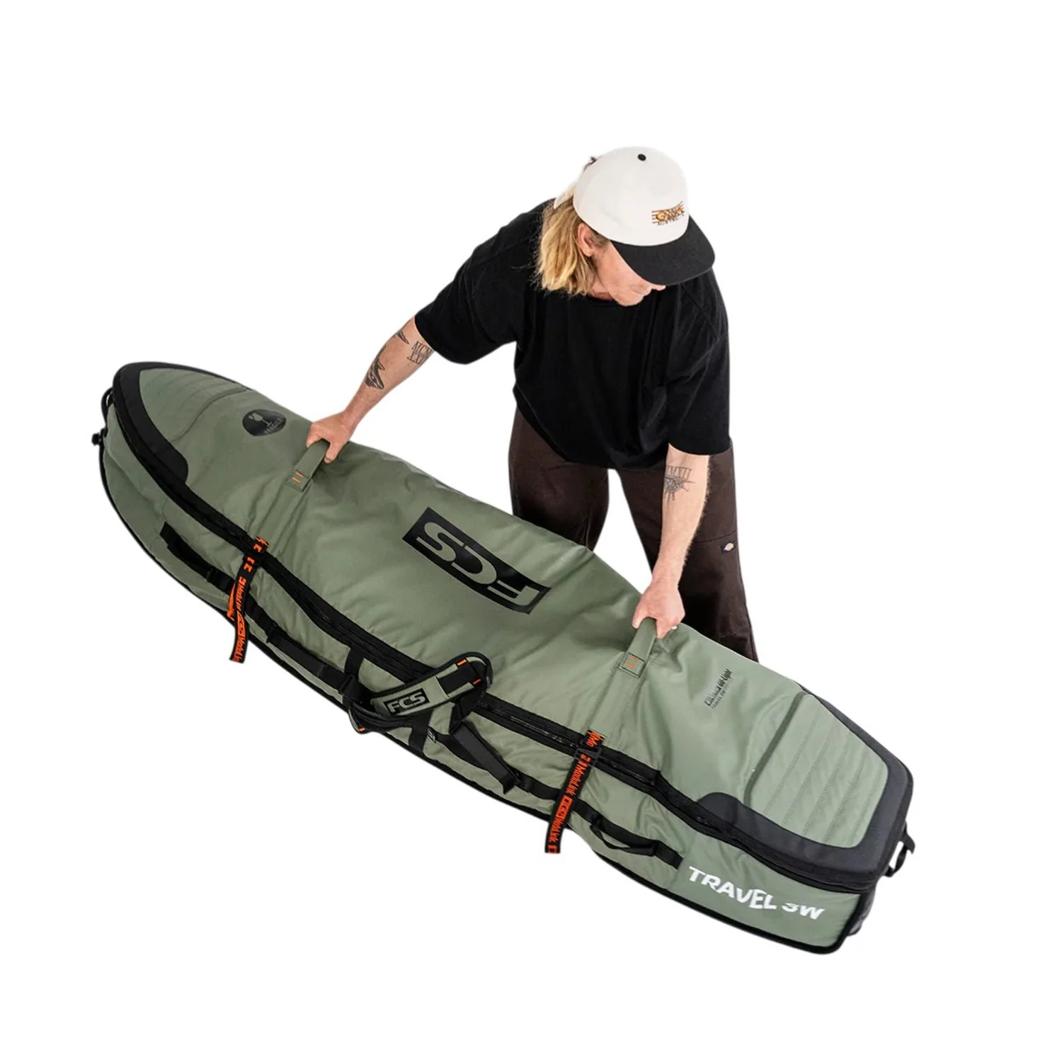 FCS | Boardbag Shortboard Fish Wheelie Cover Travel 3 - Image 3
