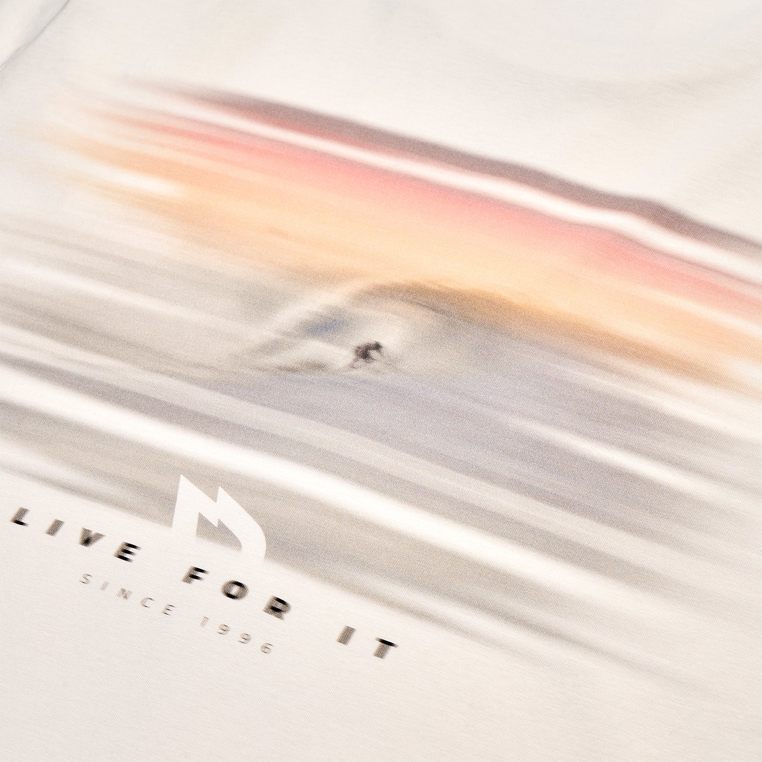 GONG | T-shirt Blurred Series Surf Tube Riding Unisexe - Image 3
