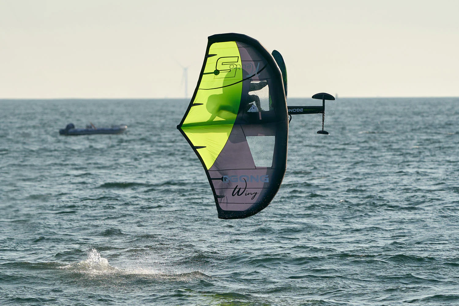 GONG | Foil Front Wing Fluid H V2 - Black - Image 6