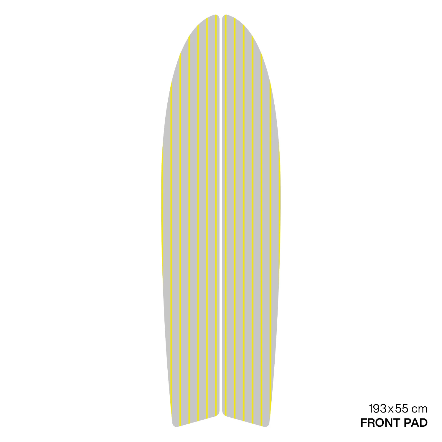 GONG | Front Pad SUP Cruising Brushed - Image 2
