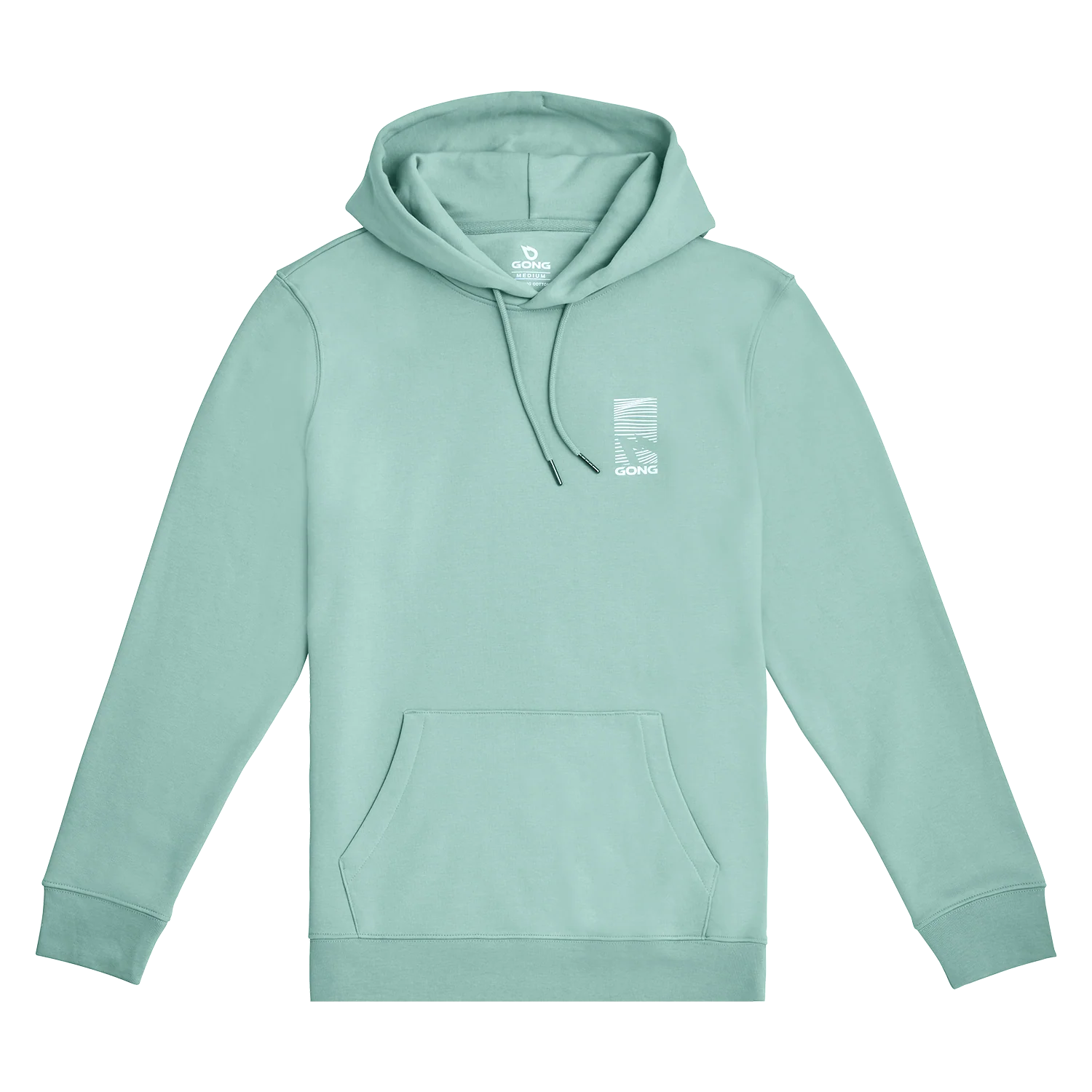 GONG | Sweat À Capuche Graphic Swell Unisexe en Coton Biologique