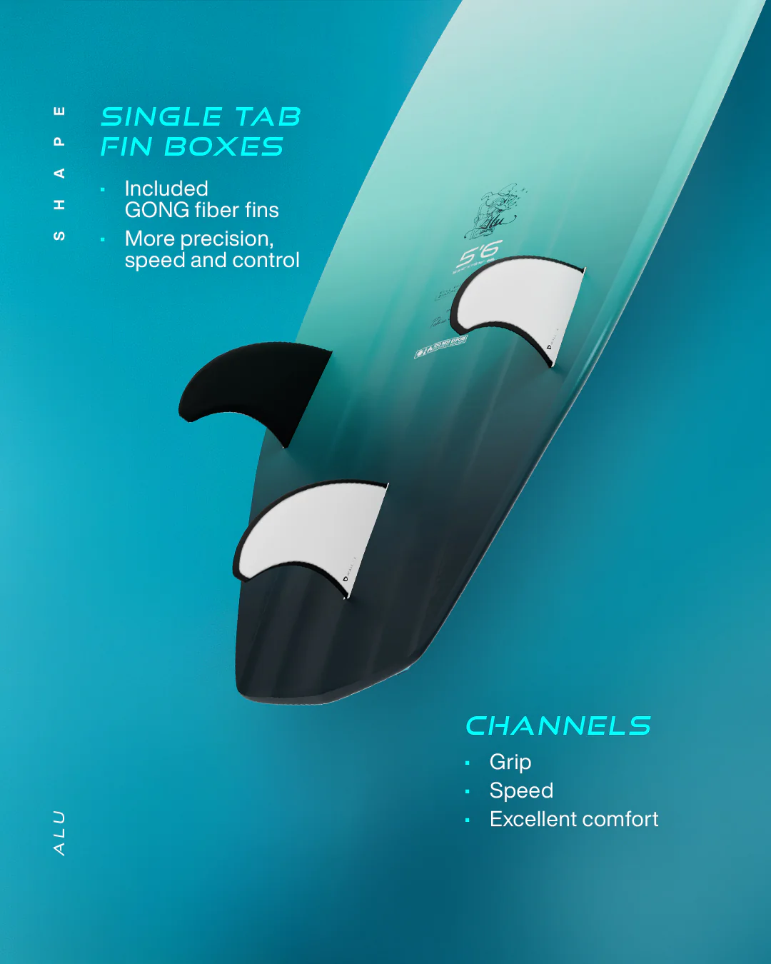 GONG | Kiteboard Alu FSP 2X - Image 32