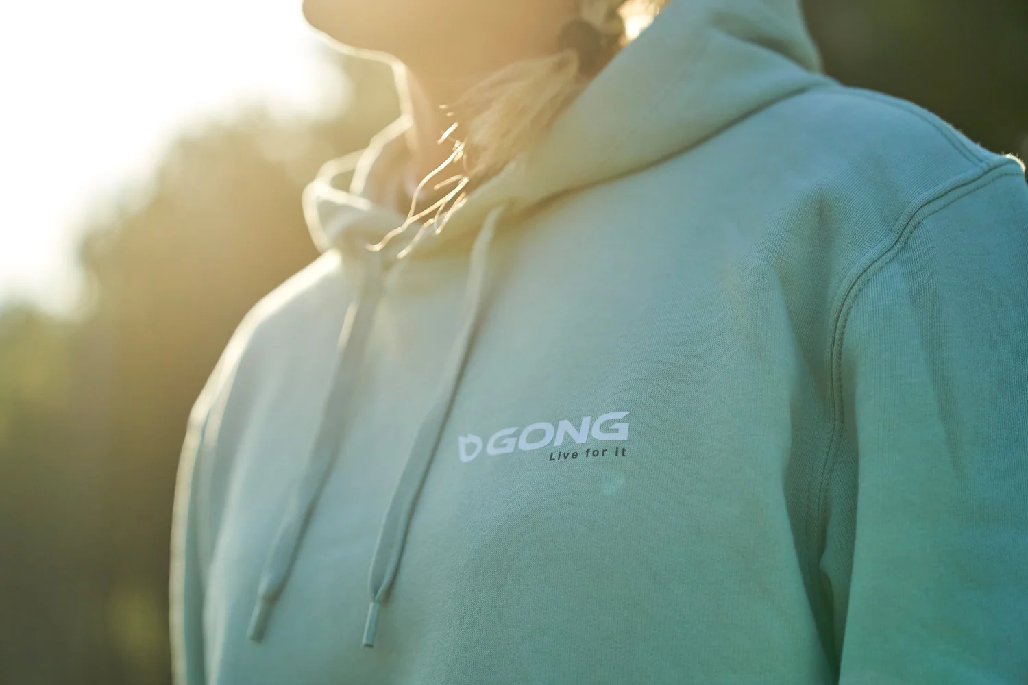 GONG | Sweat À Capuche Lite Signature Unisexe Coton Biologique - Image 6