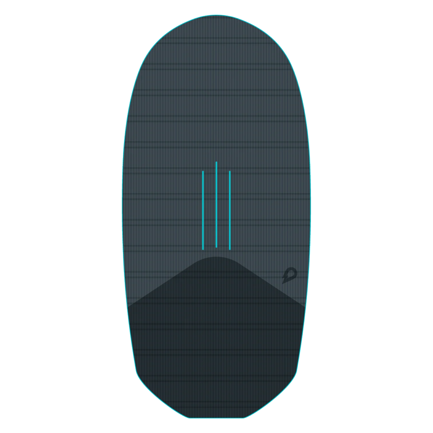 GONG | Wingfoil Ridge Traction Pad - Shape Cruzader Squash FSP Pro