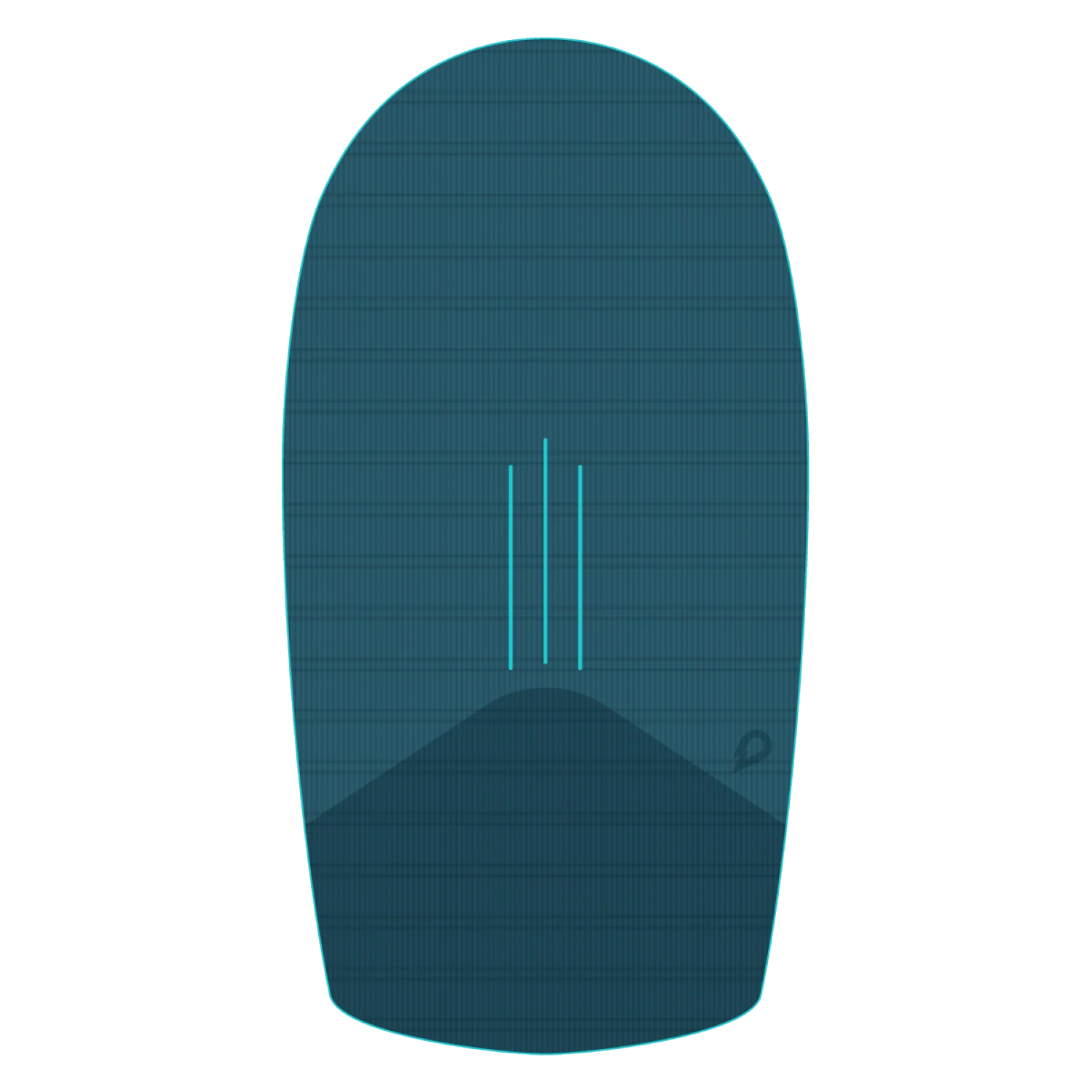 GONG | Wingfoil Ridge Traction Pad - Shape Lance Wood 2X / FSP 2X