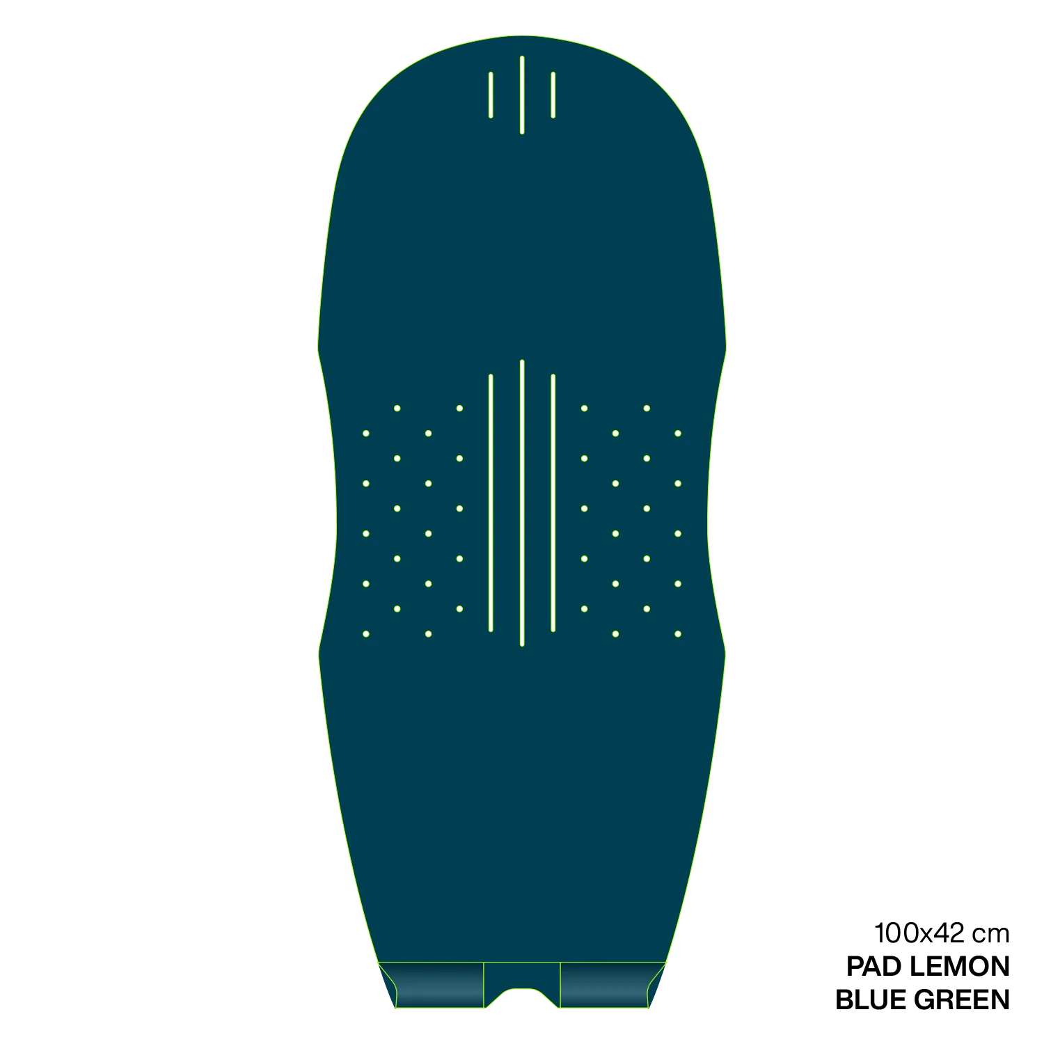 GONG | Eva Wingfoil Brushed Pad Shape Lemon - Image 2