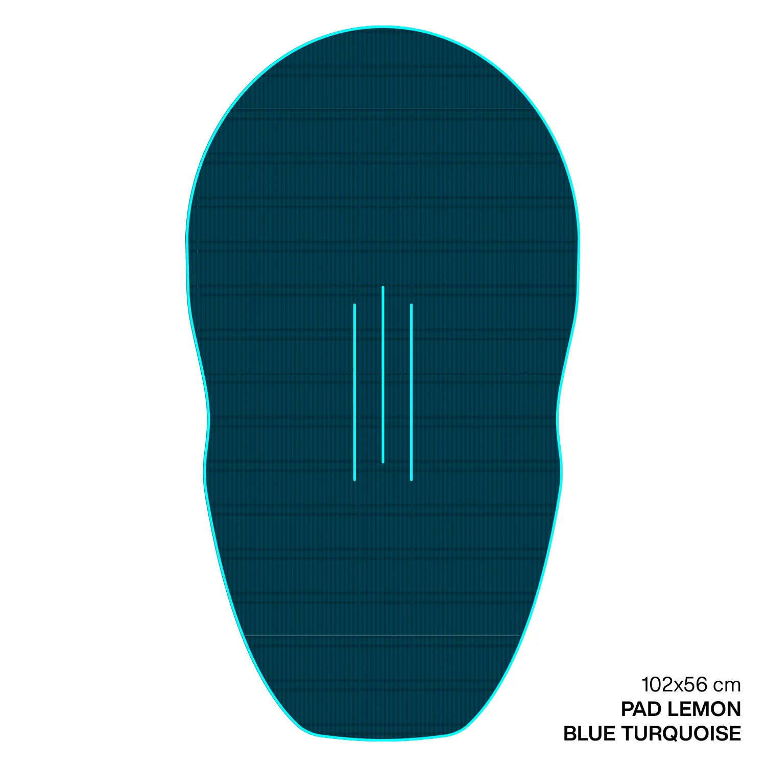 GONG | EVA Wingfoil Ridge Traction Pad Shape Lemon - Image 8
