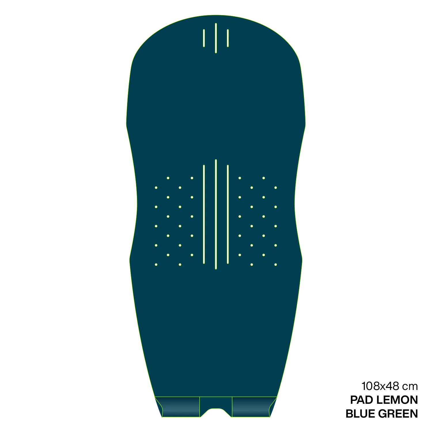 GONG | Eva Wingfoil Brushed Pad Shape Lemon - Image 5