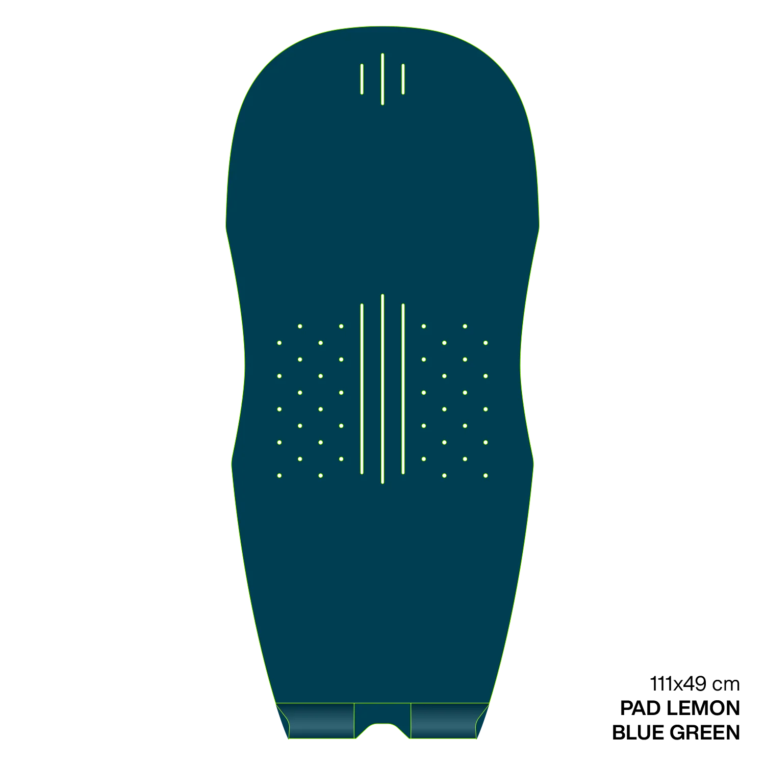 GONG | Eva Wingfoil Brushed Pad Shape Lemon - Image 6