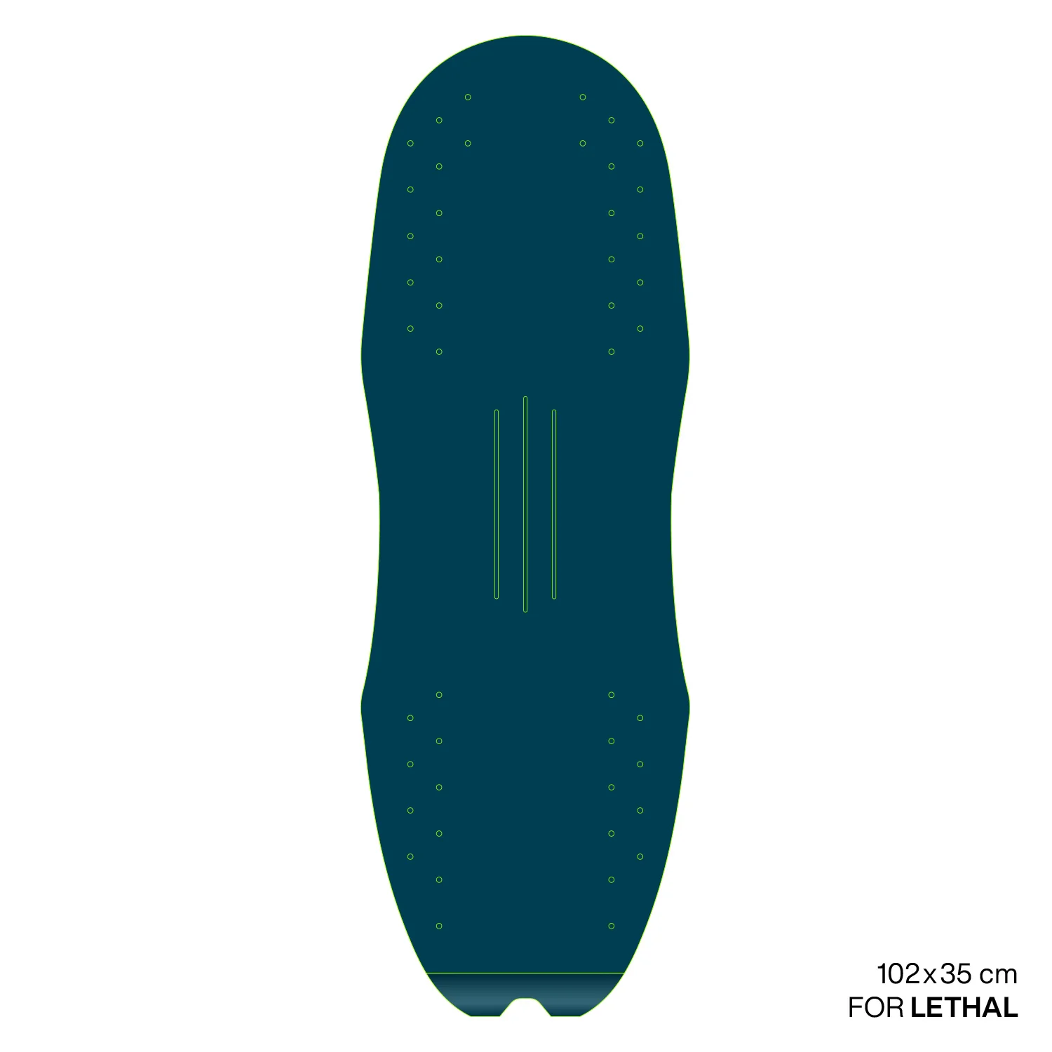 GONG | EVA Surf foil Brushed Pad Shape Lethal - Image 5