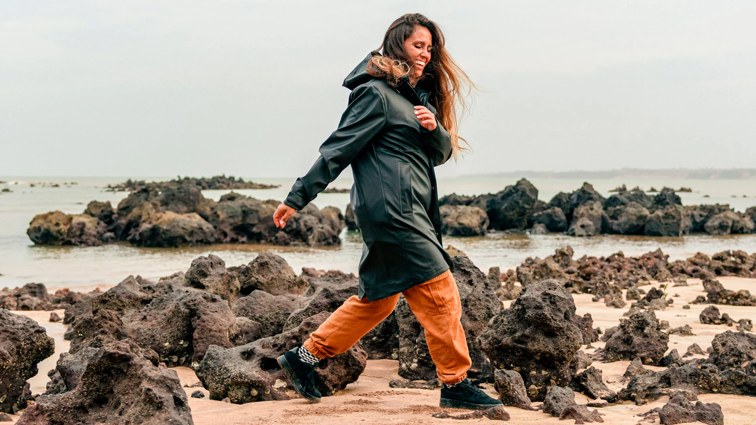 GONG | Manteau Ciré Combo Outerwear Unisexe - Image 15