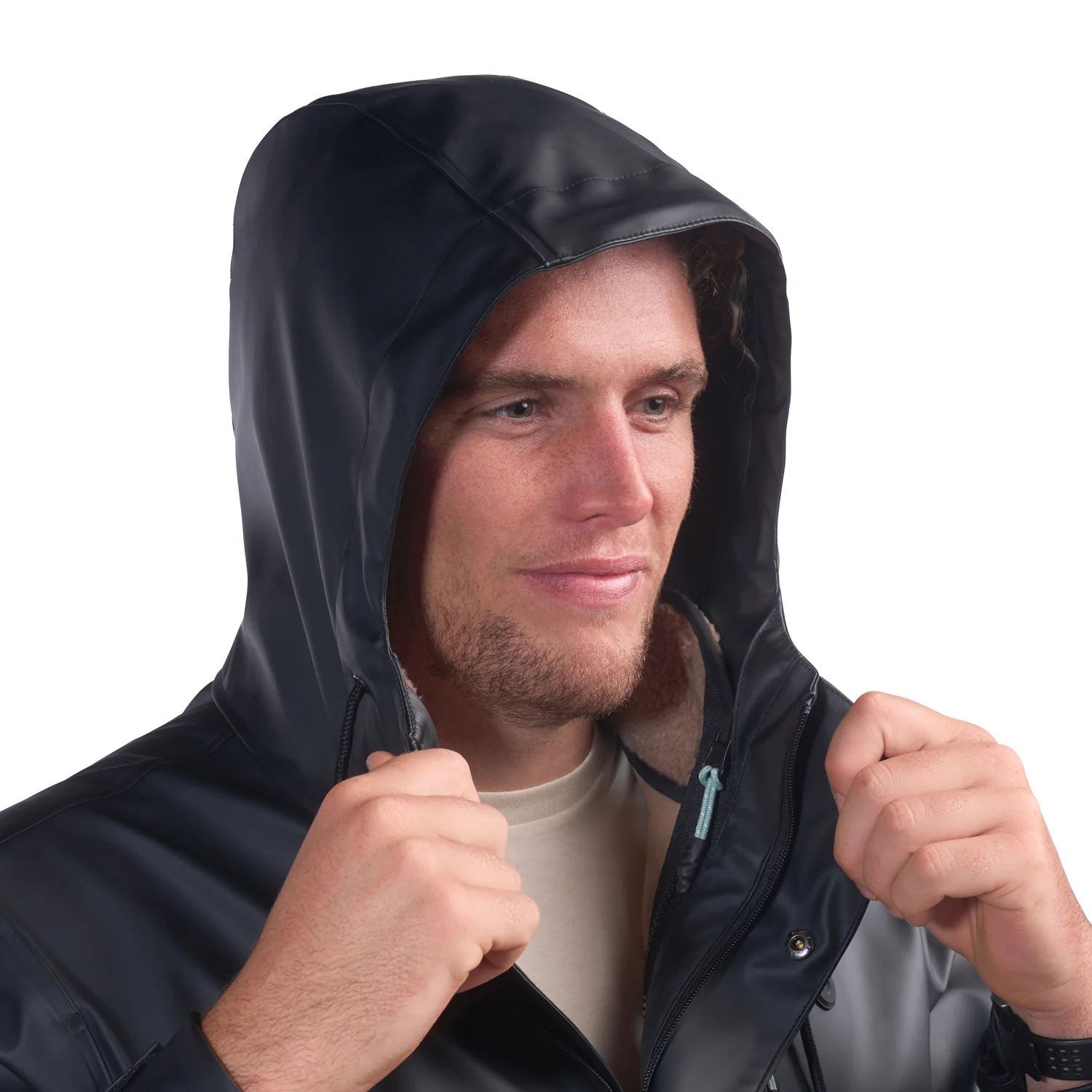GONG | Manteau Ciré Combo Outerwear Unisexe - Image 8