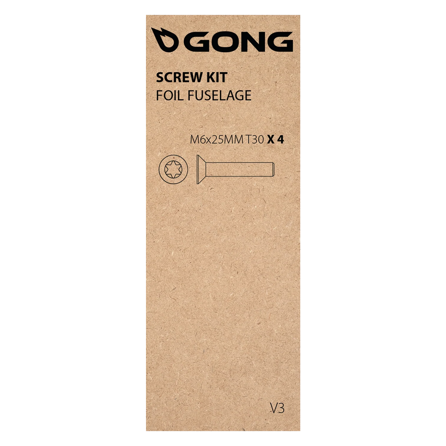 GONG | Kit Vis Front Wing et Stab V3