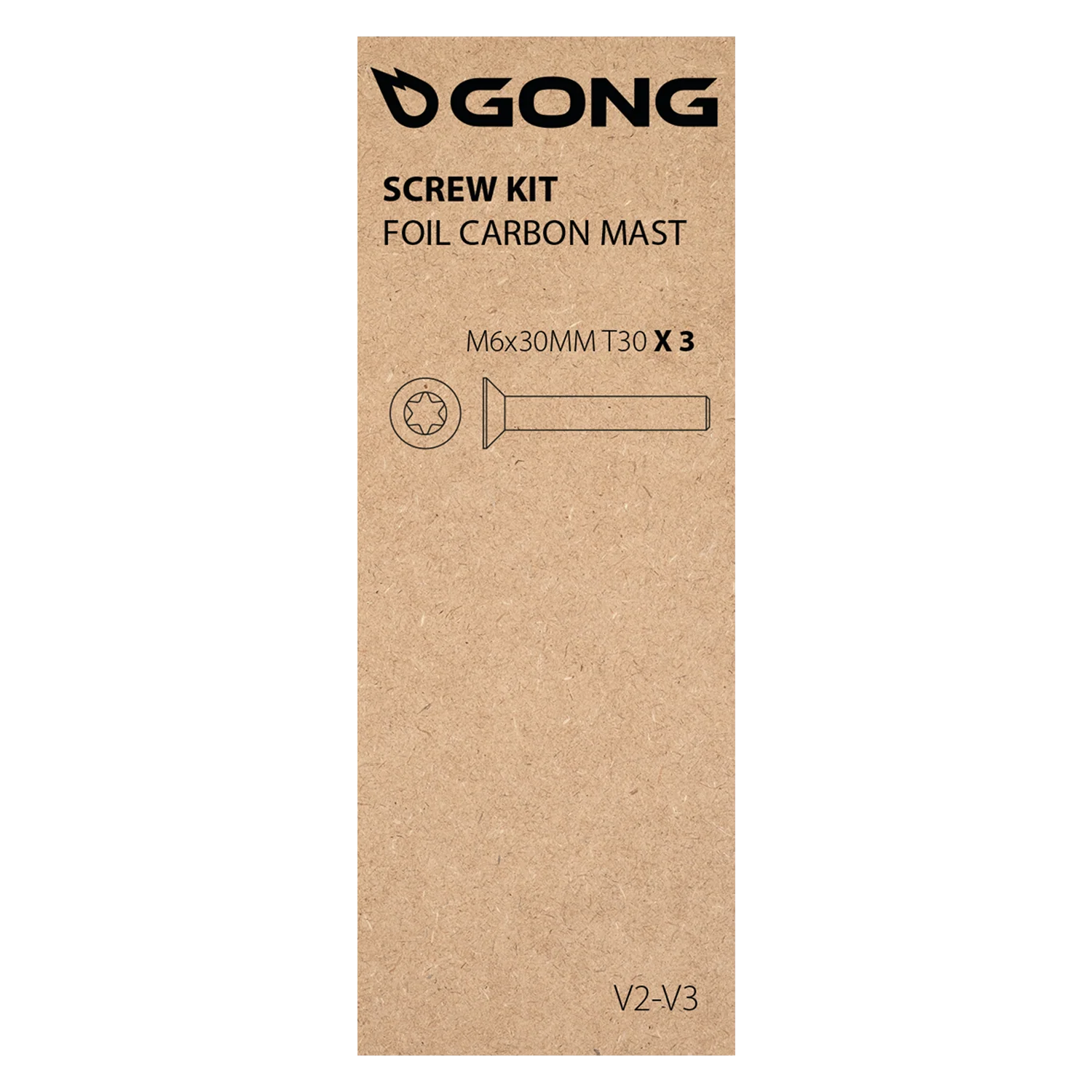 GONG | Kit Vis Mât Carbone V2/V3