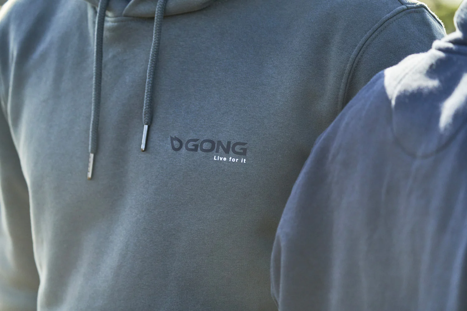 GONG | Sweat À Capuche Signature Unisexe Coton Biologique - Image 5