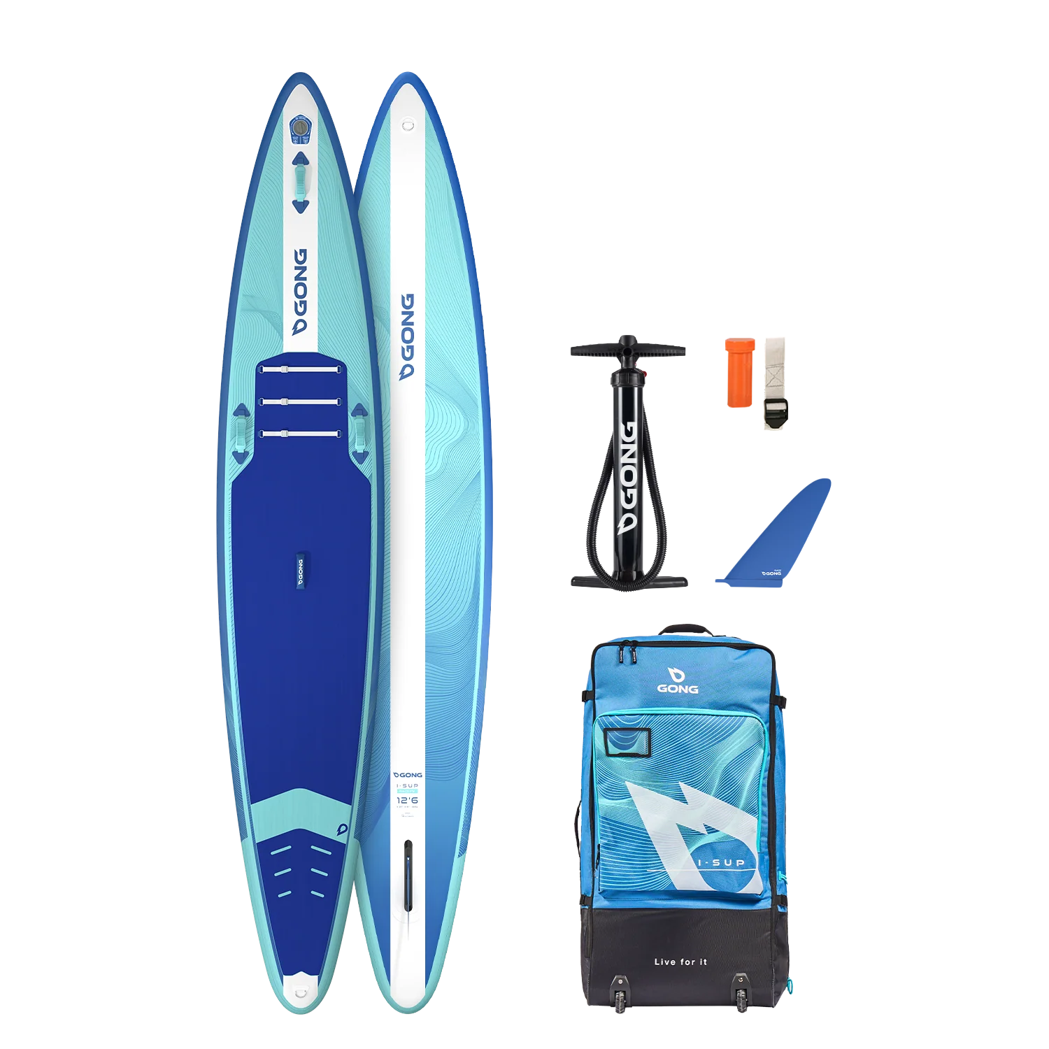 GONG | I-SUP Inflatable Race Flat Water 12'6