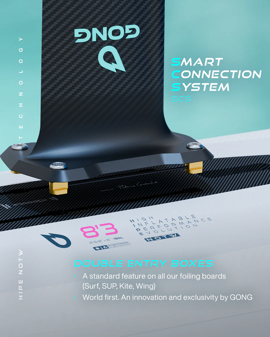 GONG | SUP foil Board Inflatable HIPE NOTW - Image 38