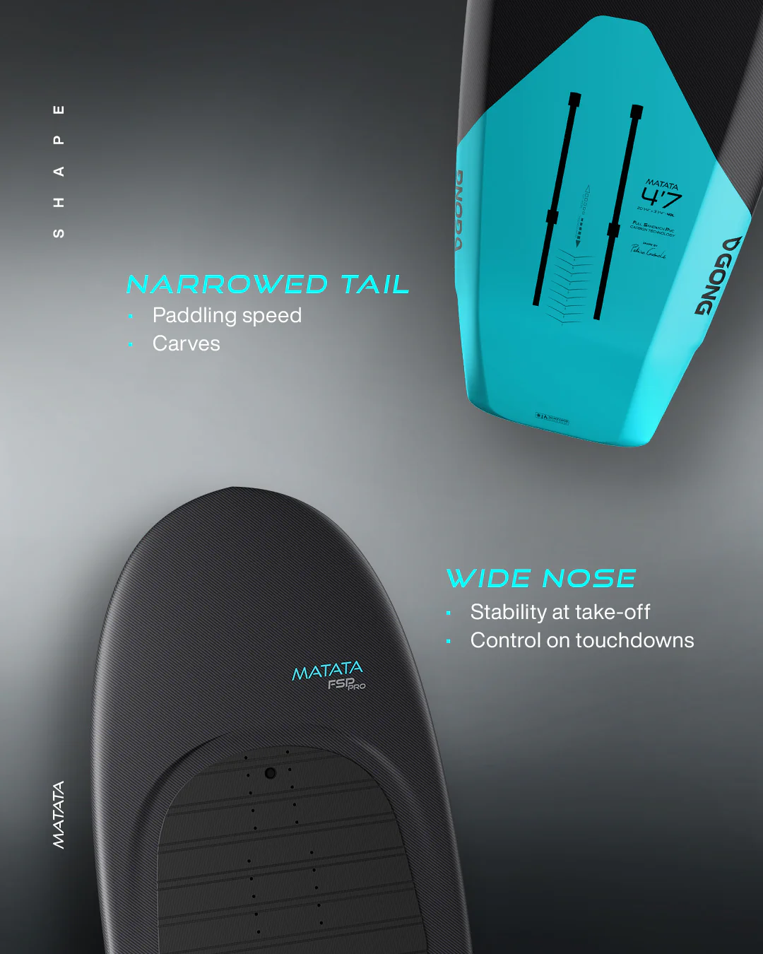 GONG | Surf Foil Board Matata FSP Pro - Image 13