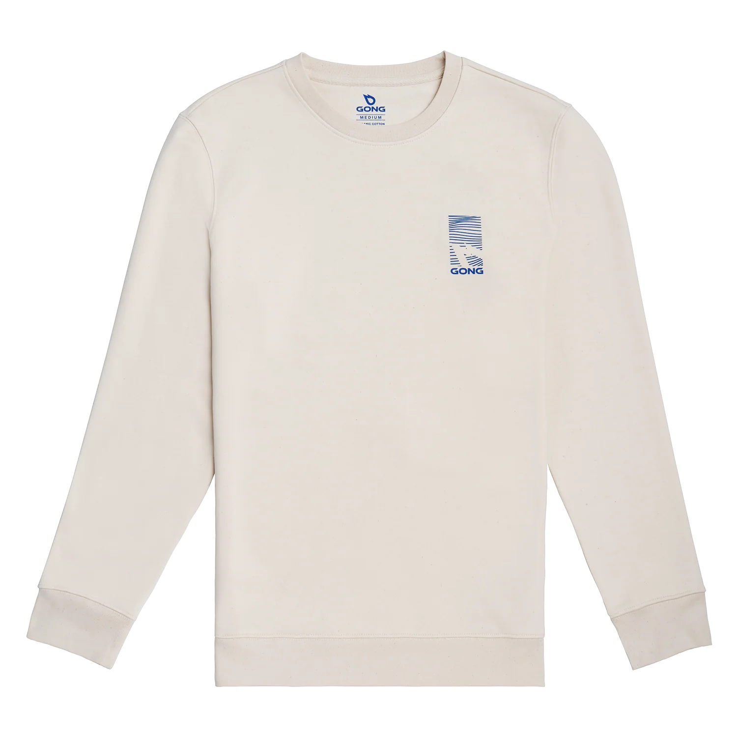 GONG | Sweat Graphic Swell Unisexe en Coton Biologique