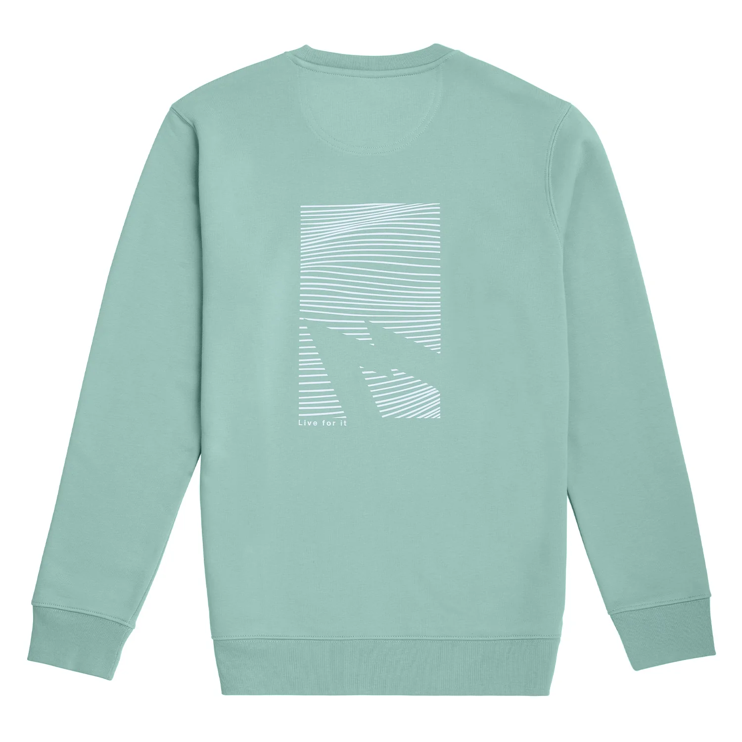GONG | Sweat Graphic Swell Unisexe en Coton Biologique - Image 2