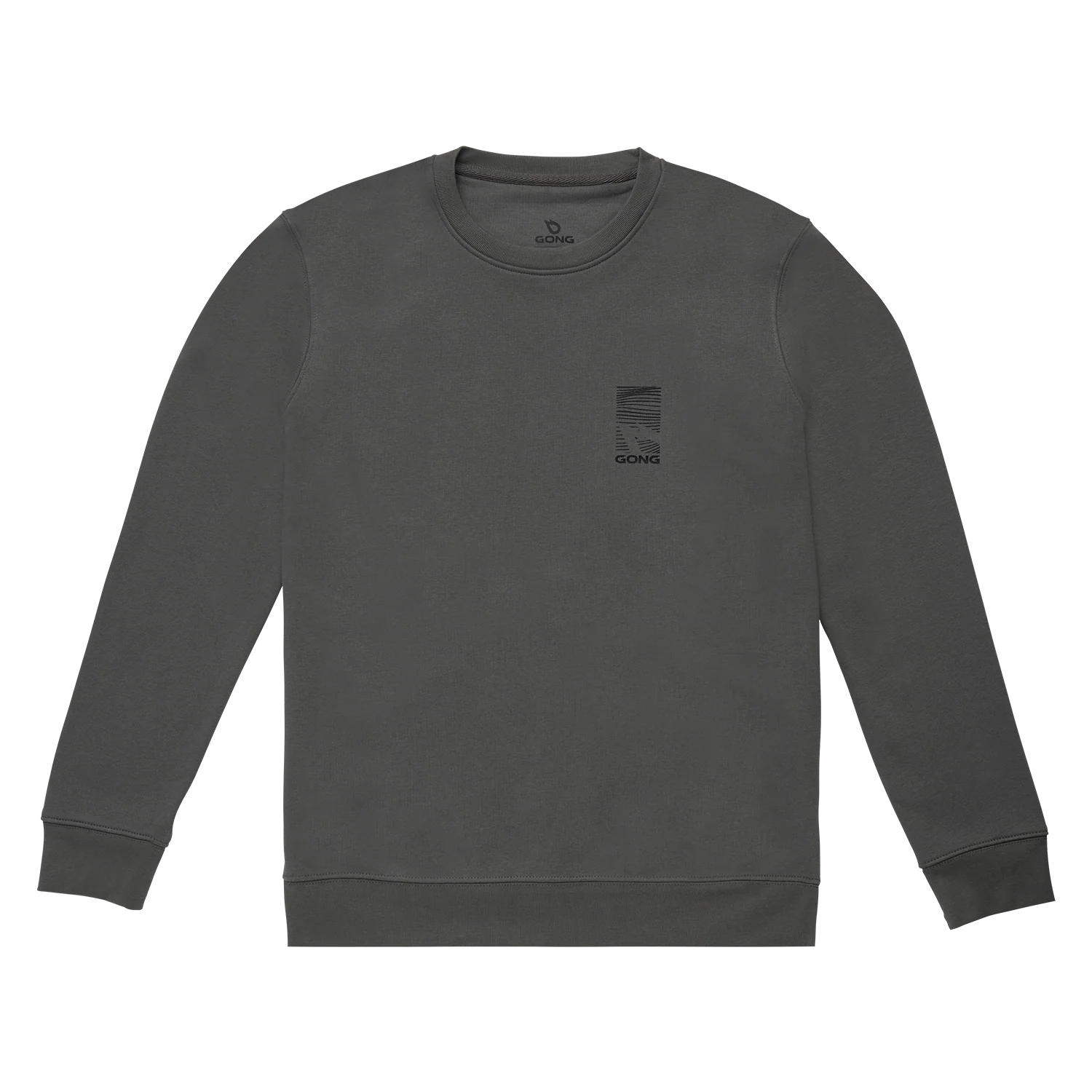 GONG | Sweat Graphic Swell Unisexe en Coton Biologique
