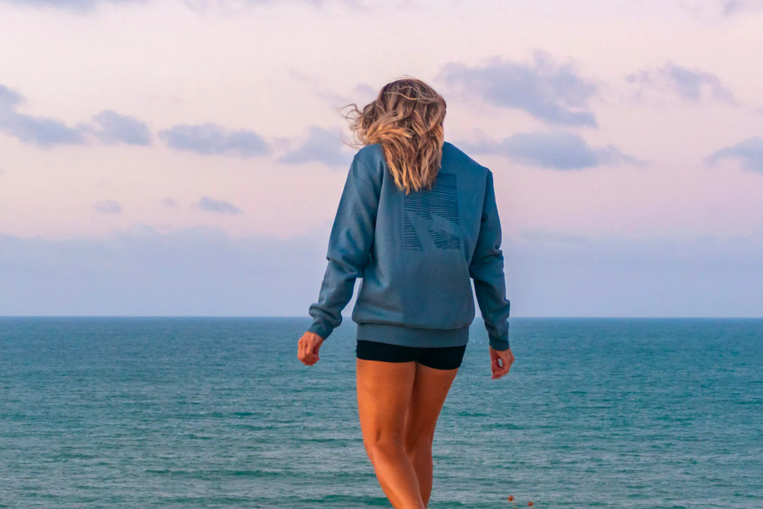 GONG | Sweat Graphic Swell Unisexe en Coton Biologique - Image 13