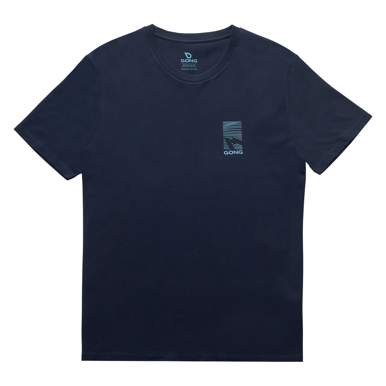 GONG | T-Shirt Graphic Swell Unisexe en Coton Biologique