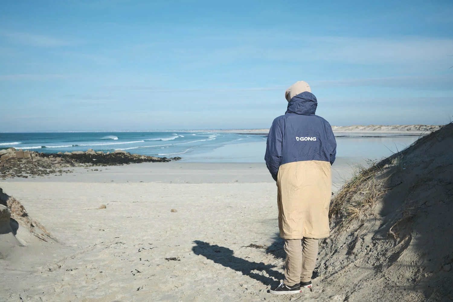 GONG | Poncho Imperméable Bleu - Image 11