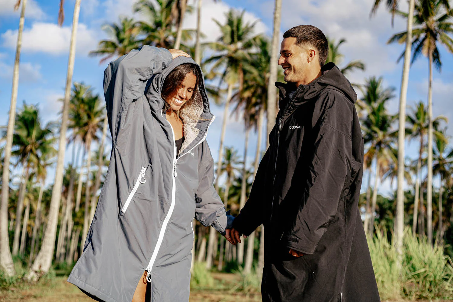 GONG | Poncho Imperméable Bleu - Image 14