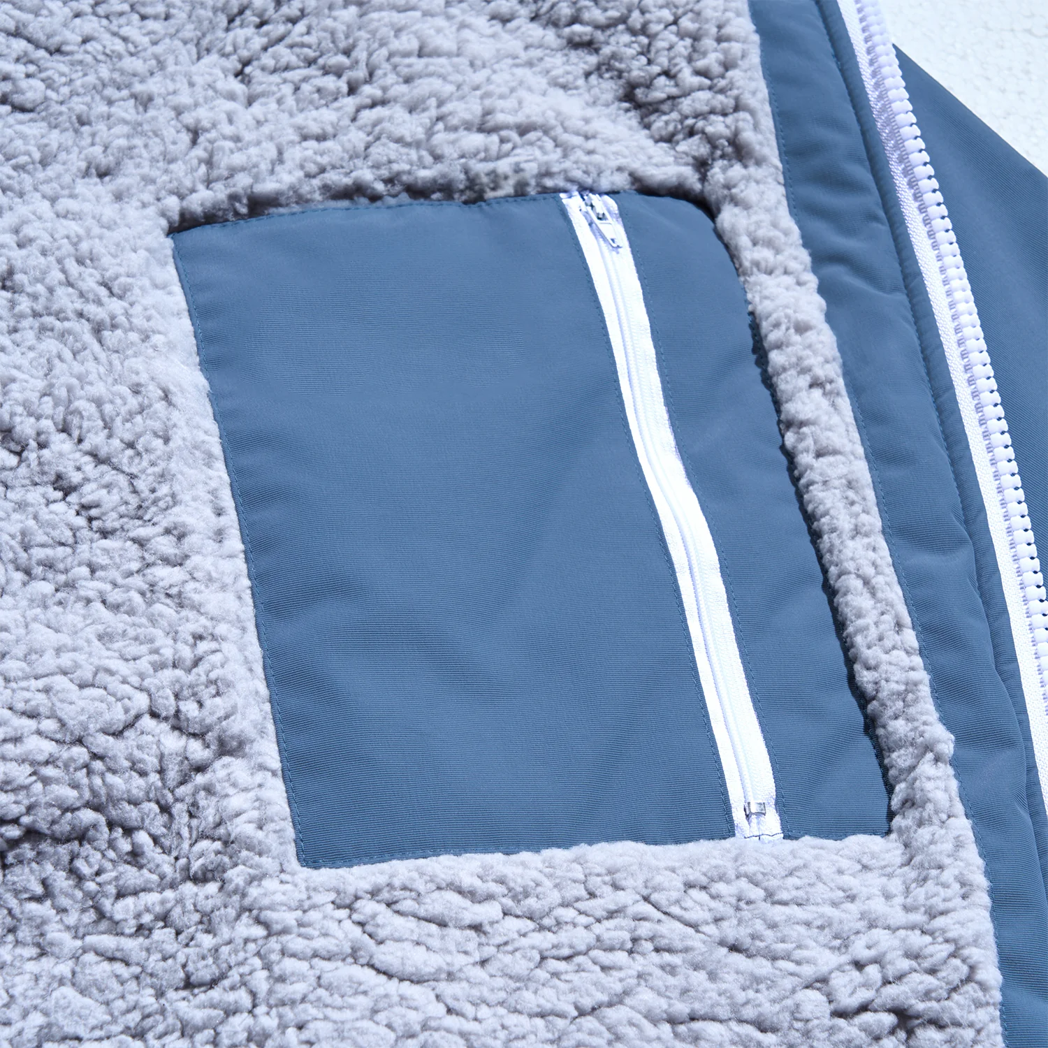 GONG | Poncho Imperméable Bleu - Image 9