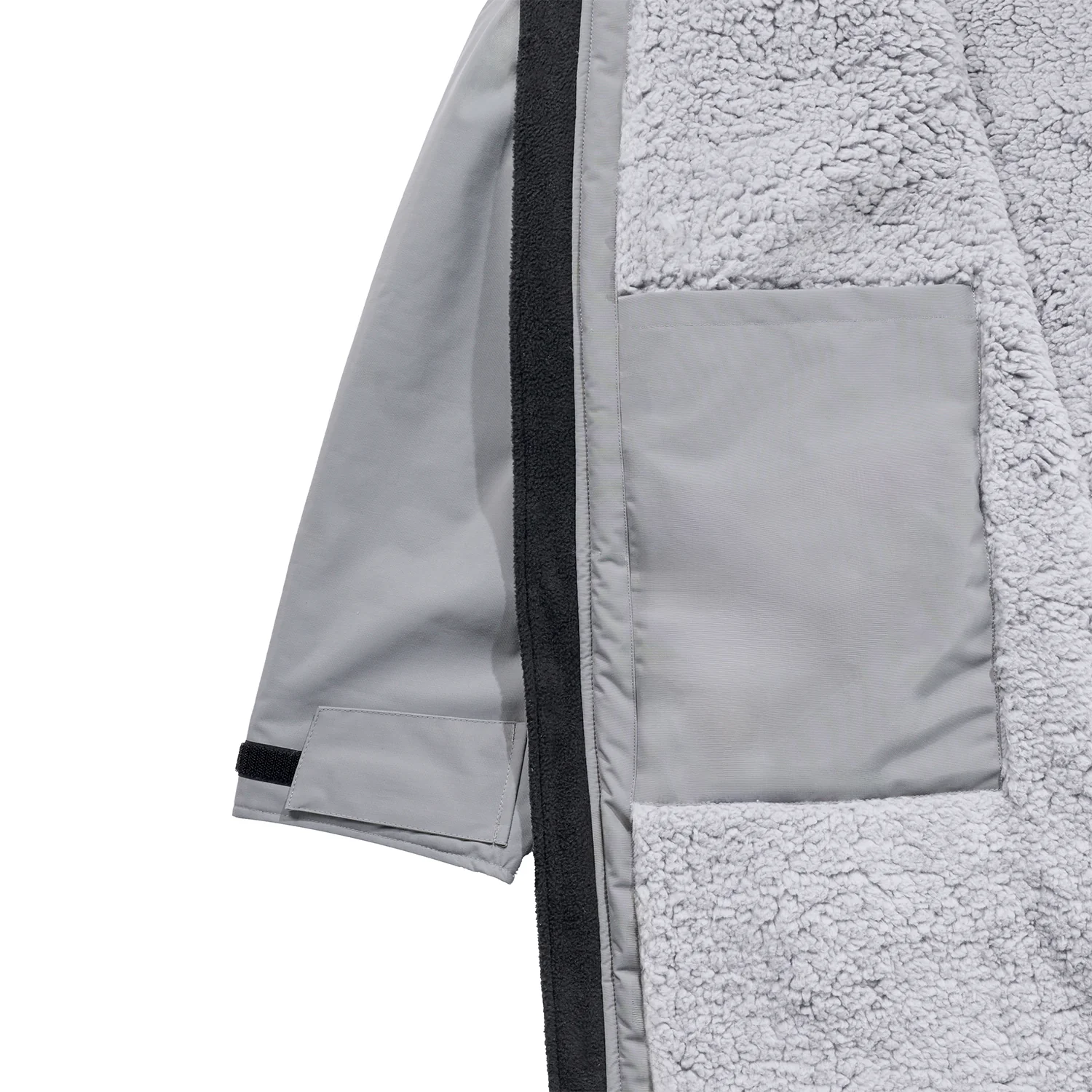 GONG | Poncho Imperméable Gris Clair - Image 4