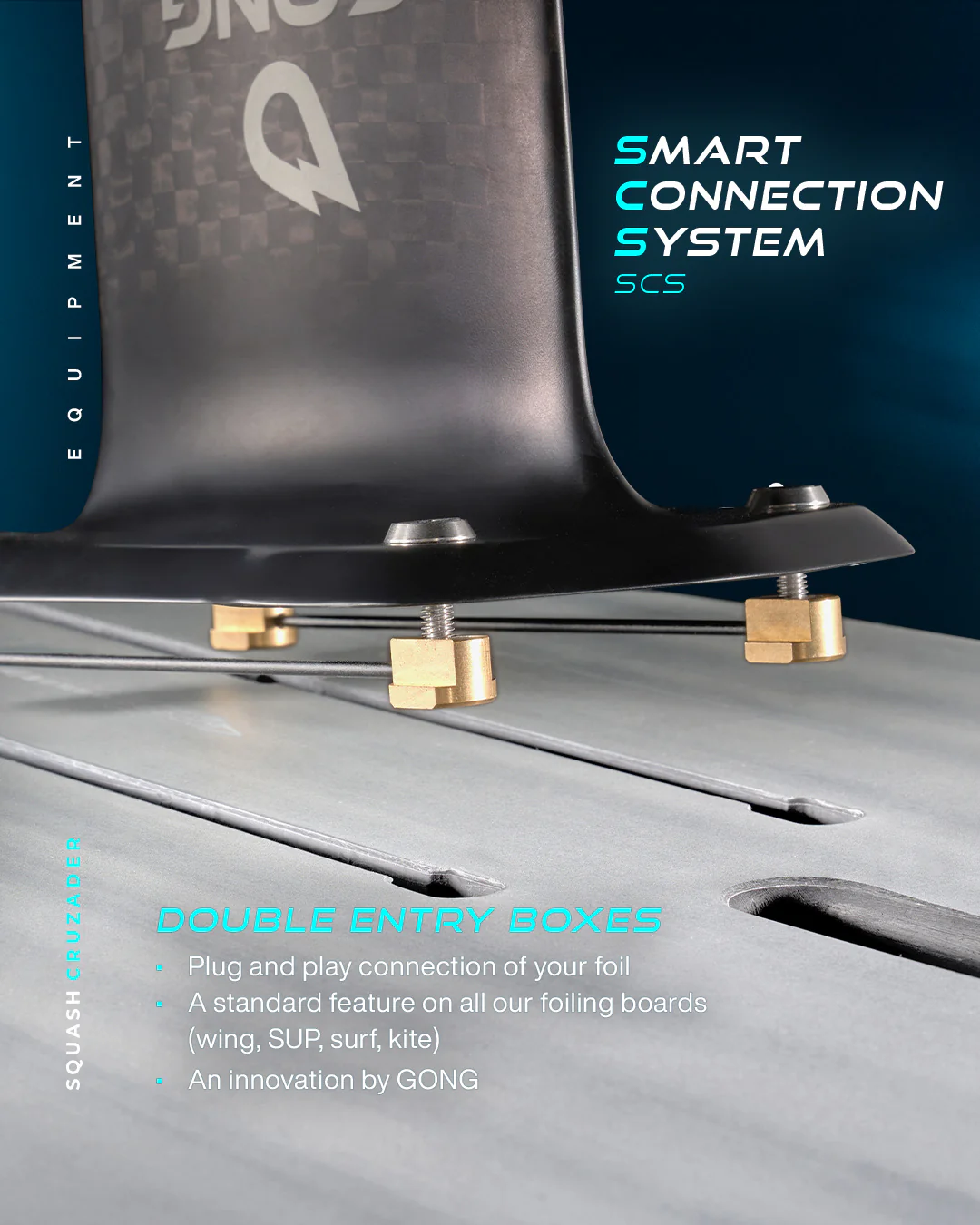 GONG | Wing Foil Board Cruzader Squash FSP Pro - Image 40