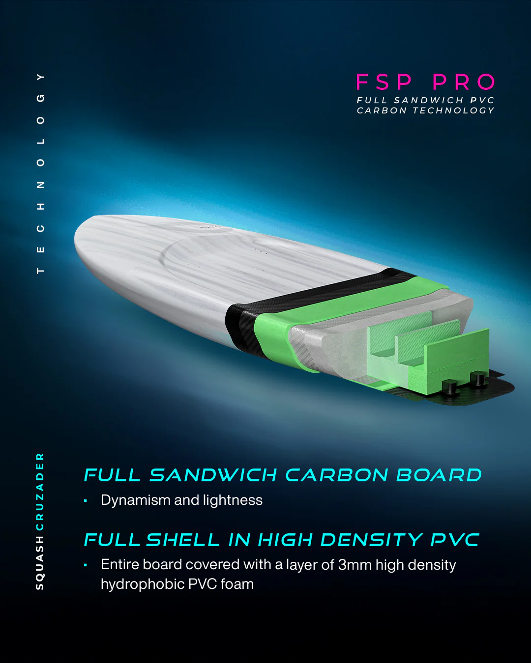 GONG | Wing Foil Board Cruzader Squash FSP Pro - Image 41