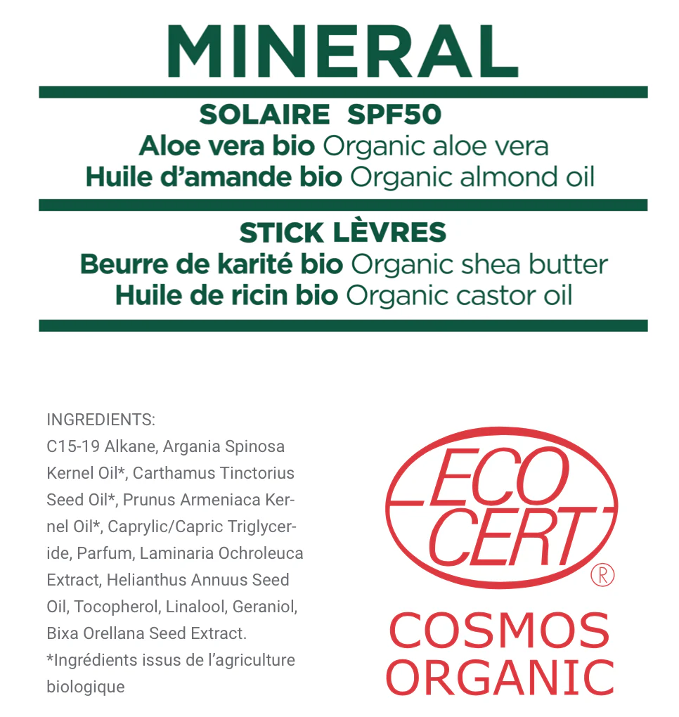 Greenbush Combi : Creme Solaire Spf50 / Stick Levre Nourrisant - Image 2