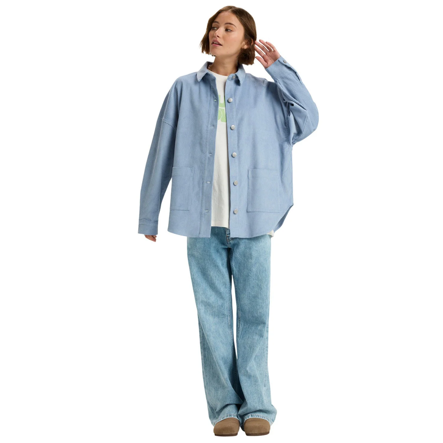 Roxy | Chemise en Velours Côtelé Femme Kick Back Washed - Image 11