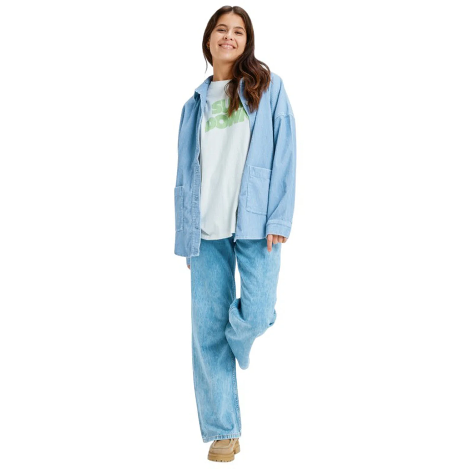 Roxy | Chemise en Velours Côtelé Femme Kick Back Washed - Image 15