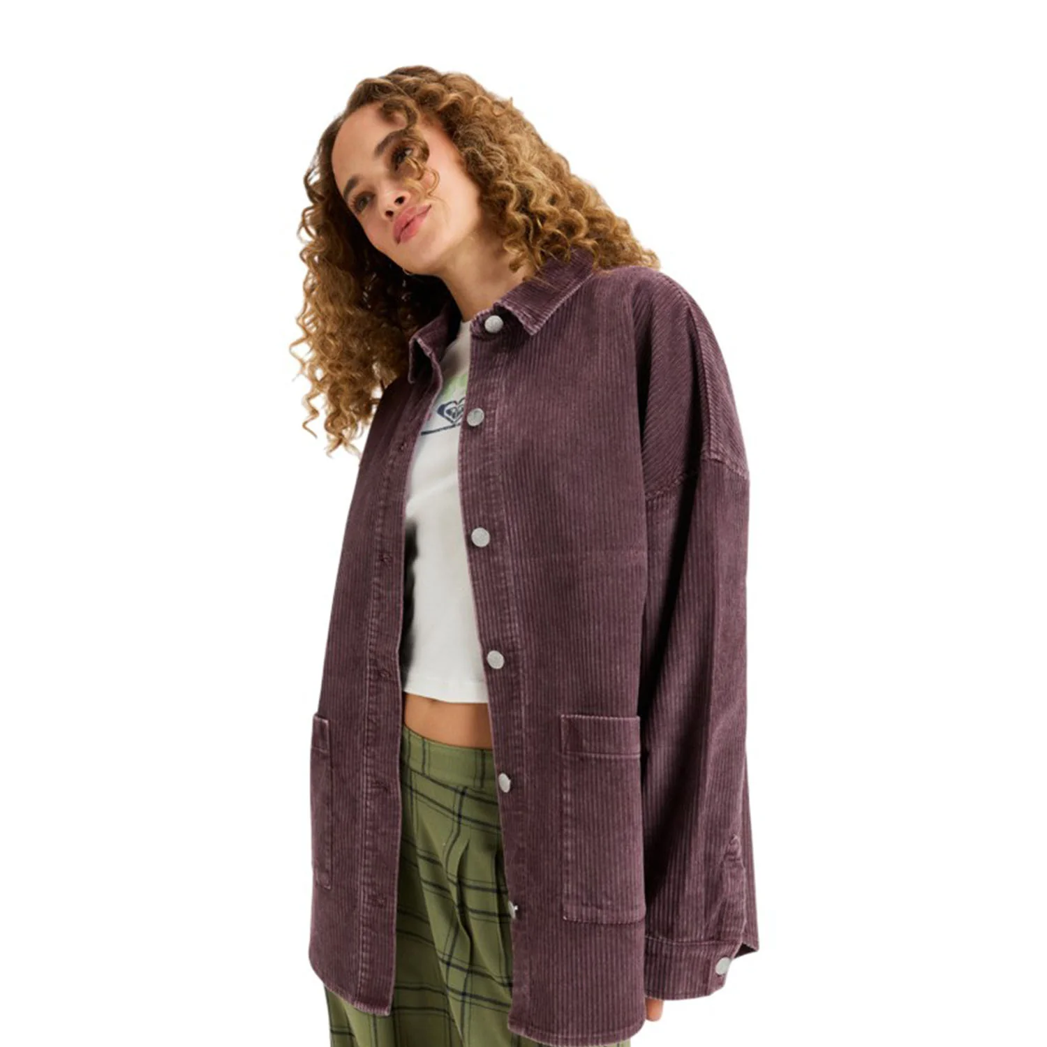 Roxy | Chemise en Velours Côtelé Femme Kick Back Washed - Image 2