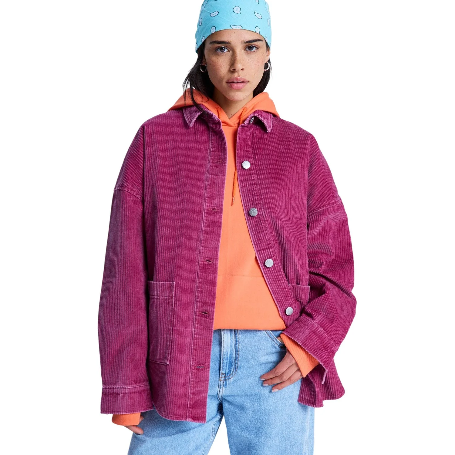 Roxy | Chemise en Velours Côtelé Femme Kick Back Washed - Image 3