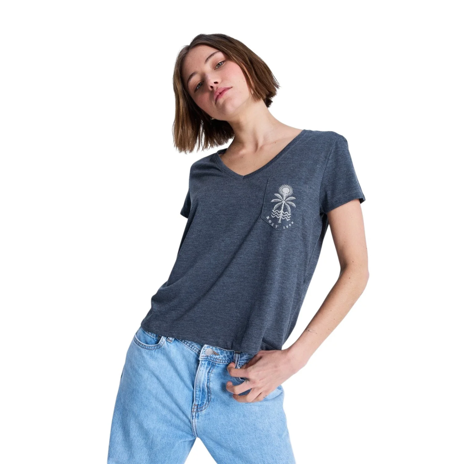 Roxy | T-Shirt à Manches Courtes Femme Laguna Green