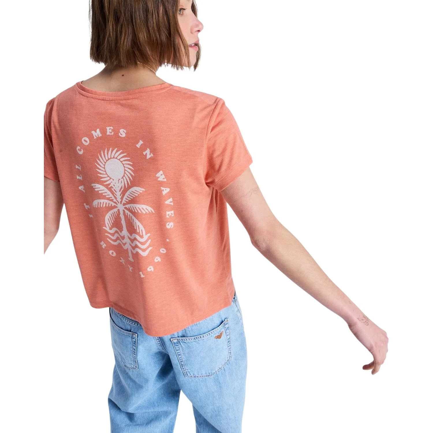 Roxy | T-Shirt à Manches Courtes Femme Laguna Green - Image 6