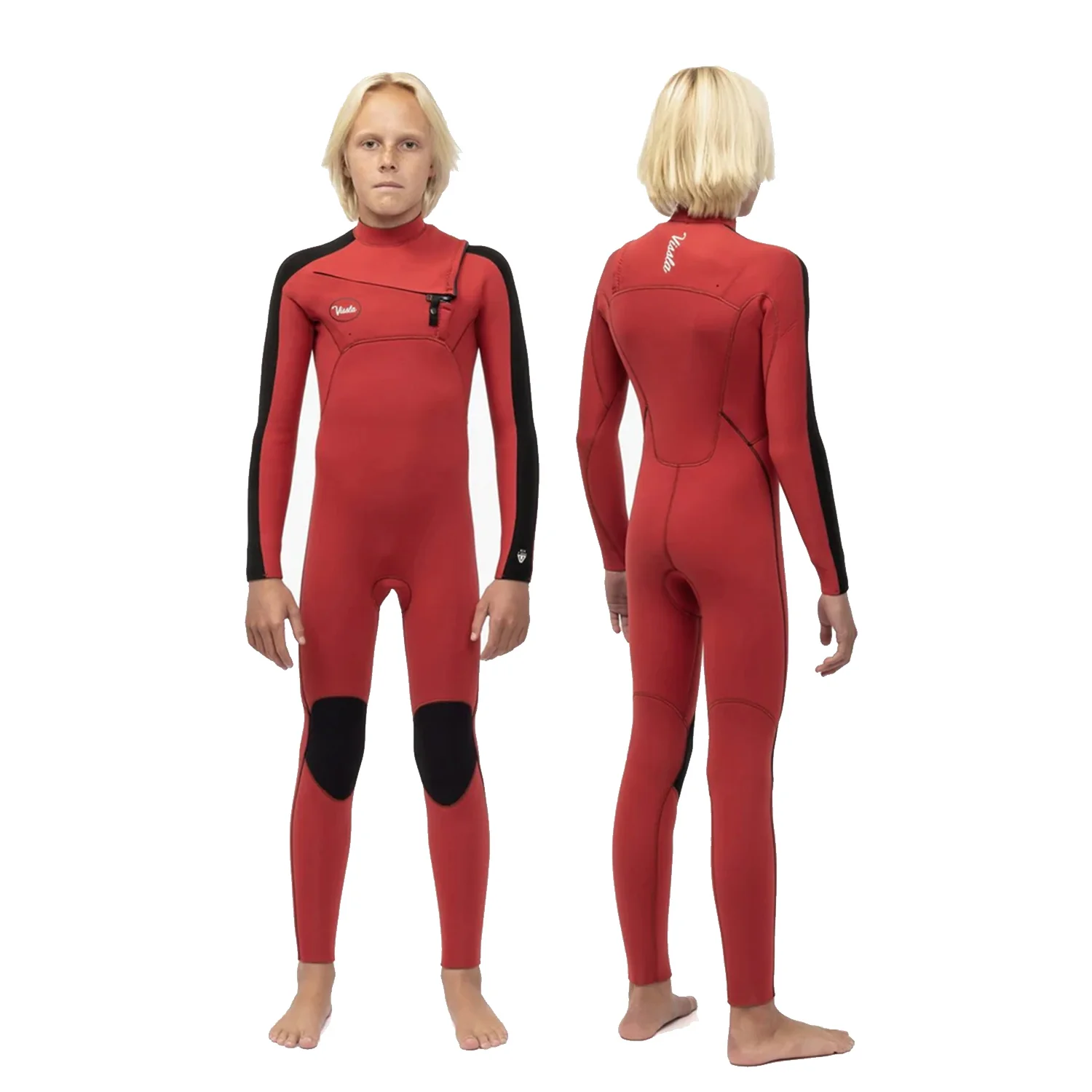 Vissla | Combinaison Intégrale Garçon 7 Seas Front Zip - 4/3mm - Image 3
