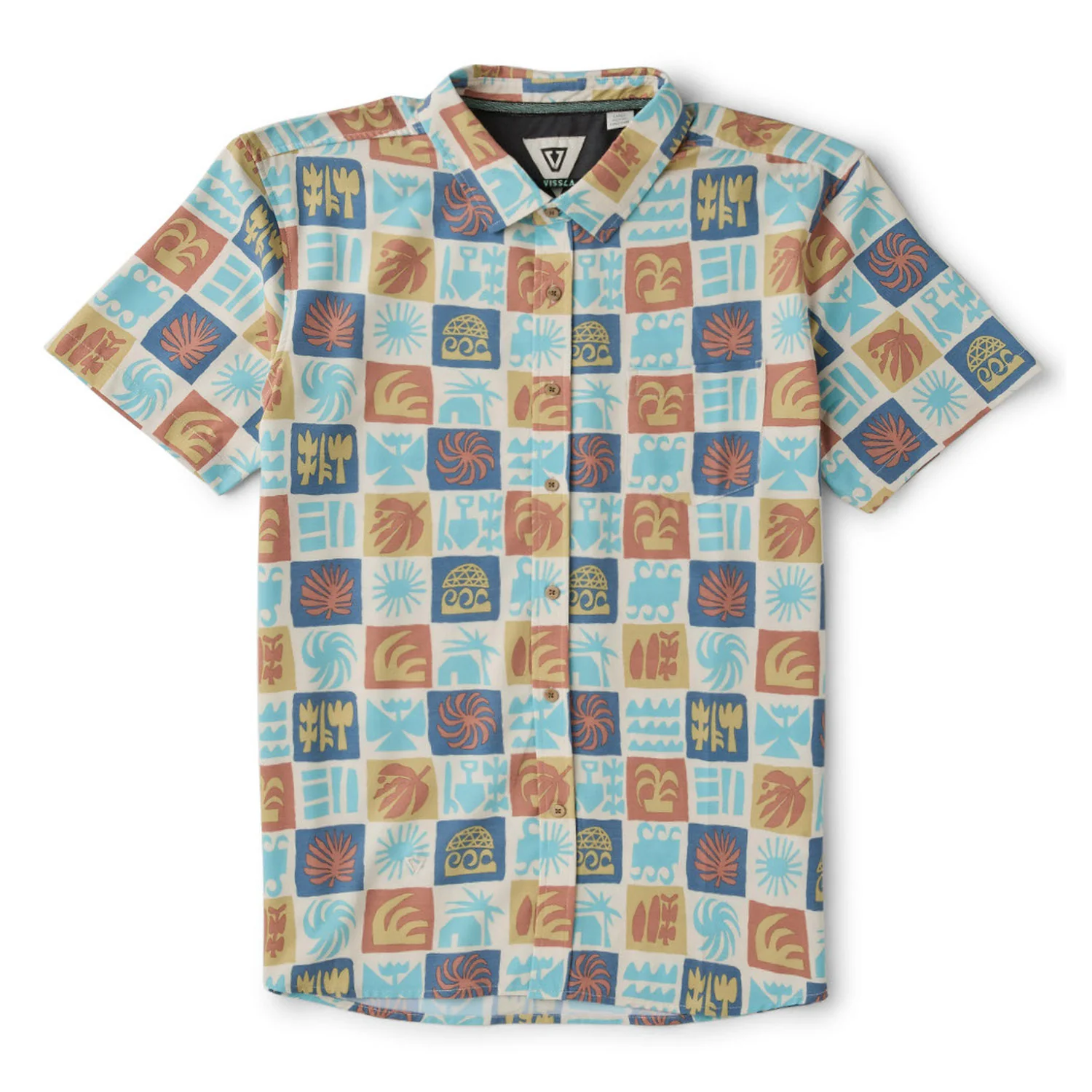 Vissla | Chemise à Manches Courtes Homme Ecology Center Hybrid Eco