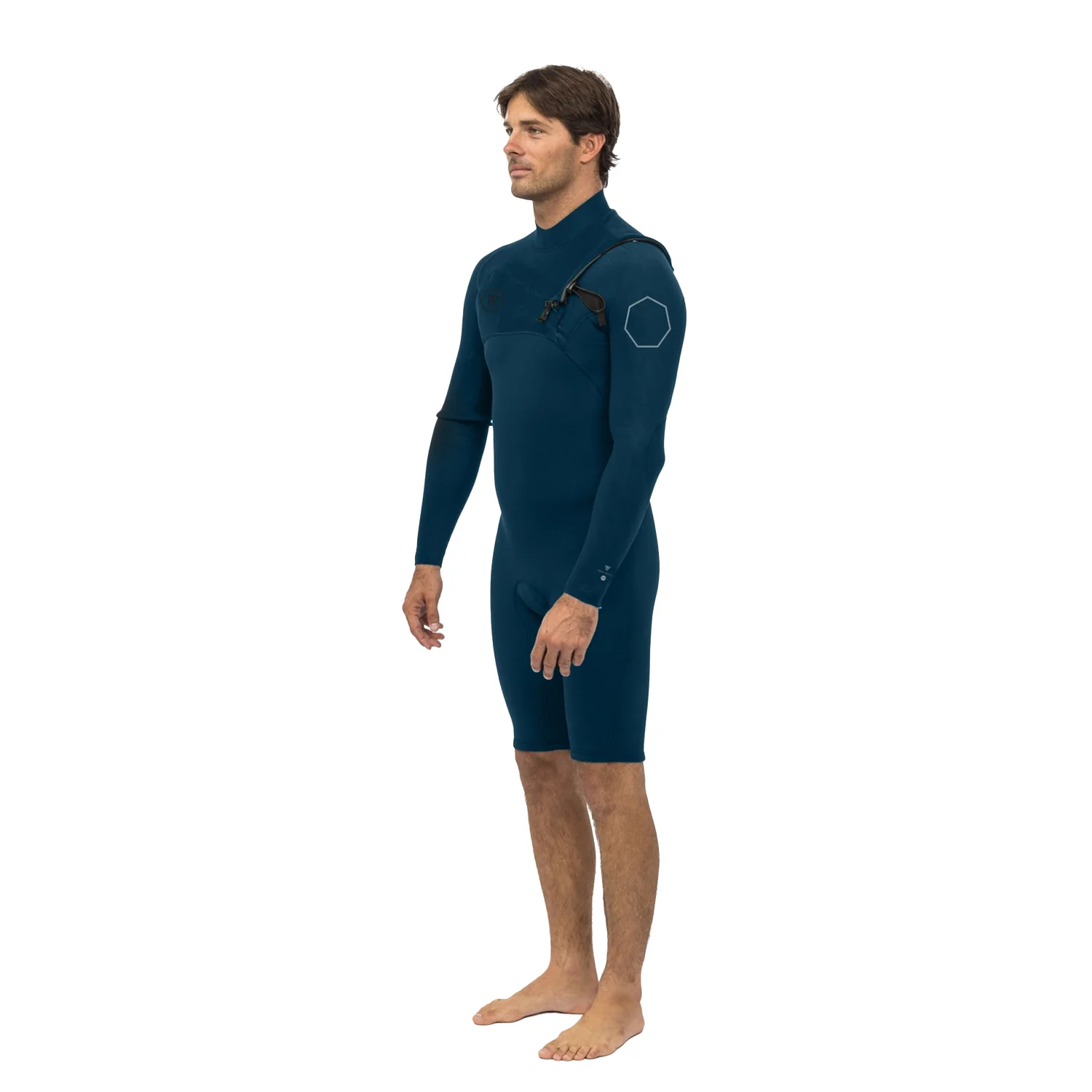 Vissla | Shorty à Manches Longues Homme High Seas II Chest Zip - 2/2mm - Image 16
