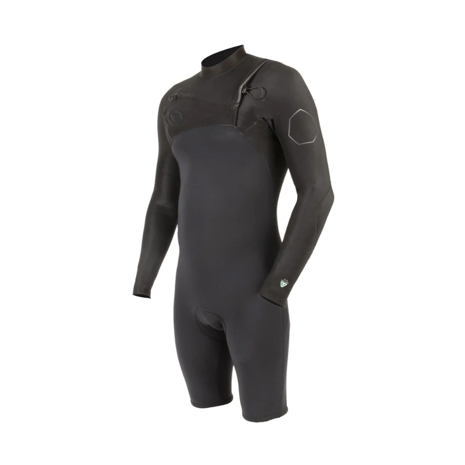 Vissla | Shorty à Manches Longues Homme High Seas II Chest Zip - 2/2mm - Image 8