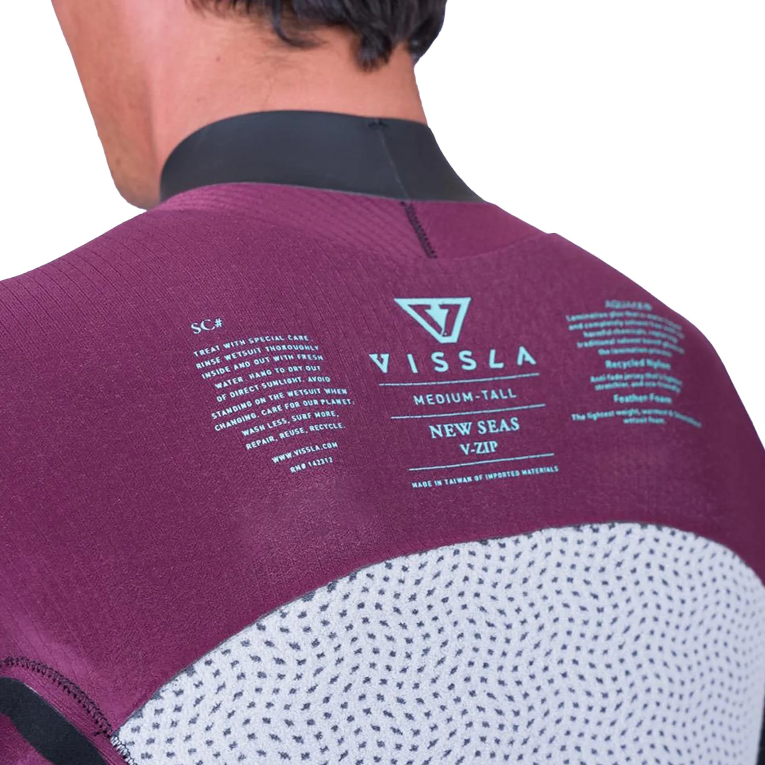 Vissla | Combinaison Integrale Homme New Seas U-Zip - 4/3mm - Image 7